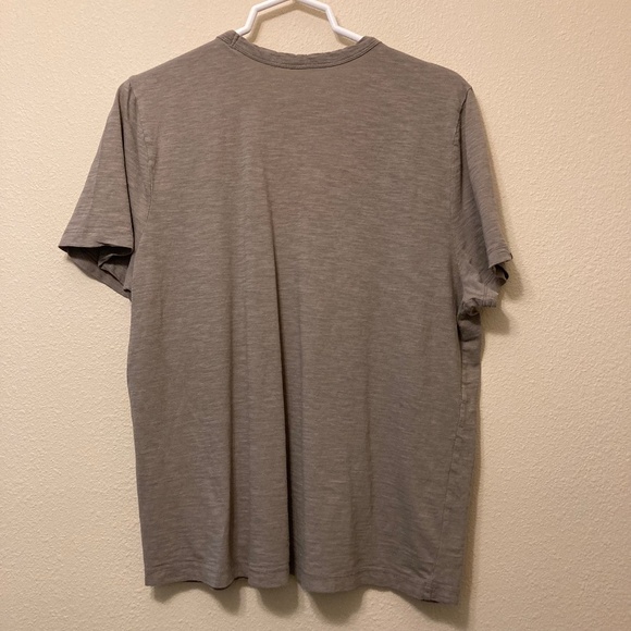 Taupe scoop-neck T-shirt, Universal, Women's size XL - Picture 3 of 6
